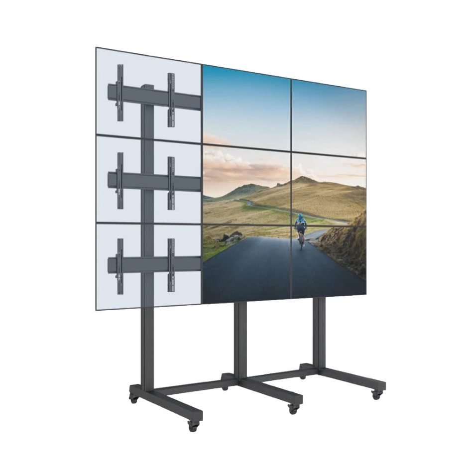 pedestal video wall 3×3 c